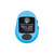 Blue 4G personal safety pendant with GPS tracking and SOS button for elderly or lone workers