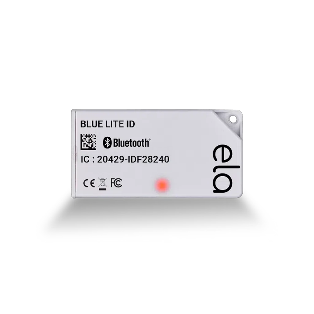 Bluetooth beacon for the identification of people and small equipment