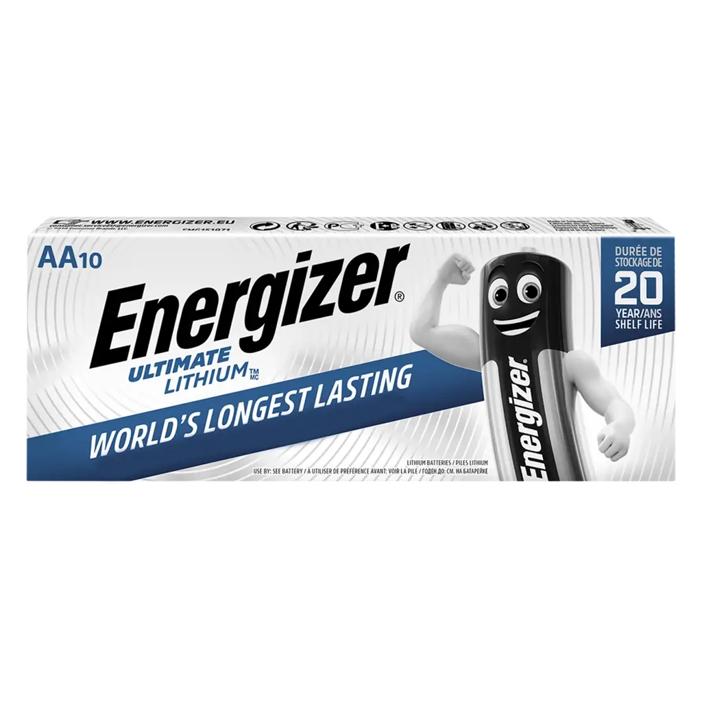 Energizer L92  Ultimate Lithium Battery 1.5V - AA Battery